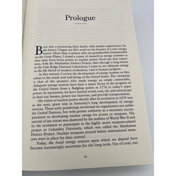 2002 Horse Power to Nuclear Power Memoir of Energy Pioneer Trauger Signed 1st Ed - Picture 9 of 10